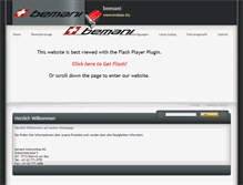 Tablet Screenshot of bemani.ch